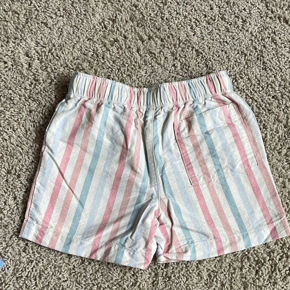 J. Crew Crewcuts Kids Striped Dock Drawstring Shorts - Pink, Blue, White Sz 6 - Picture 3 of 3